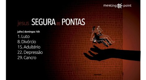 Jesus segura as pontas